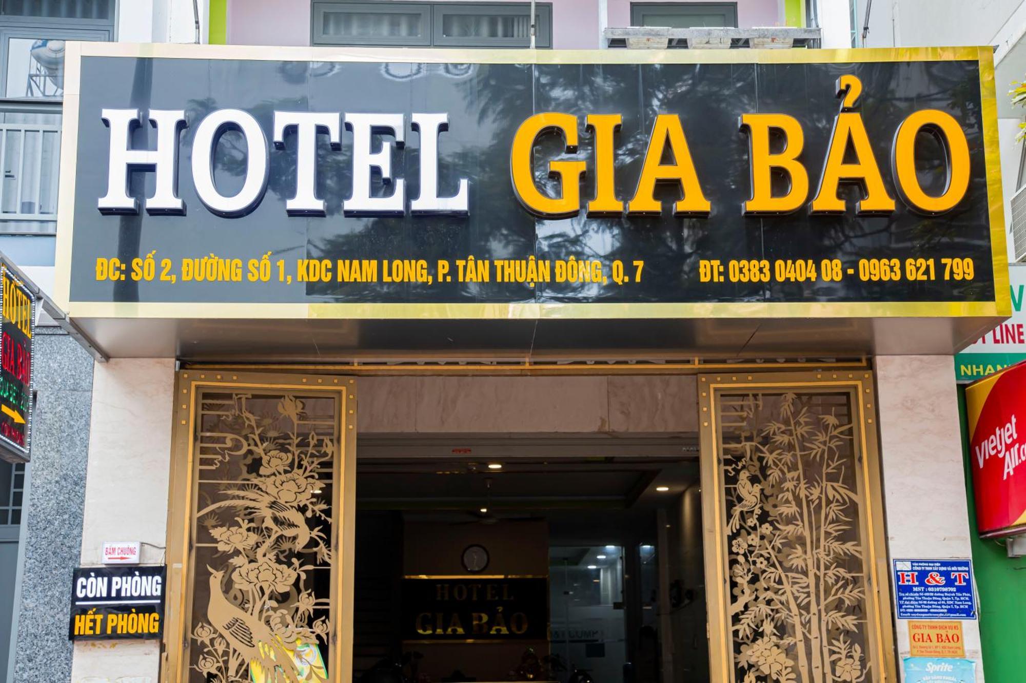 Gia Bao Hotel Quan 7 Хошимин Экстерьер фото